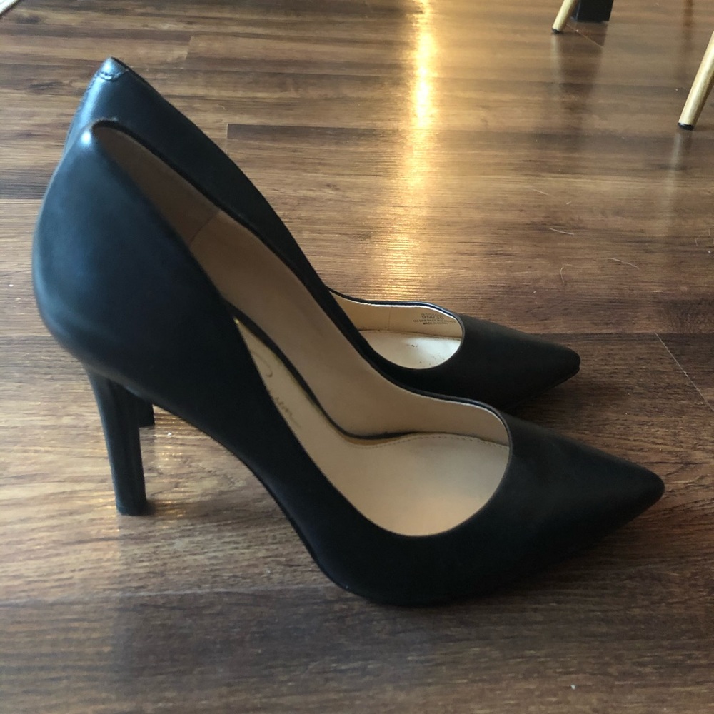 Jessica Simpson Black Heels